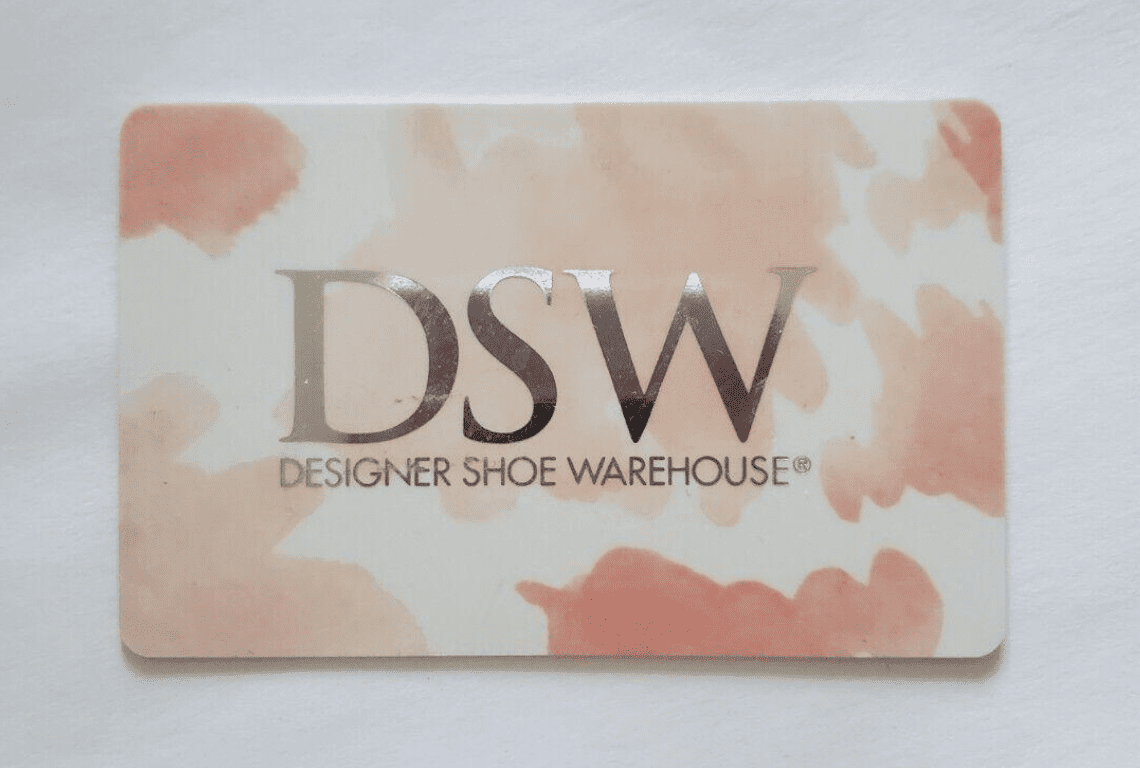 Sell DSW gift card for cash